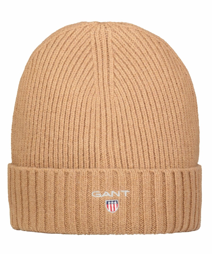 Man Gant Mossor | Wool Lined Beanie