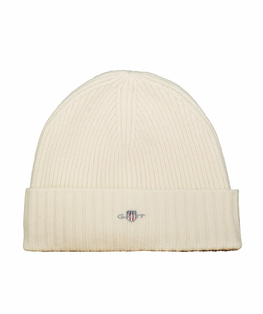 Man Gant Mossor | Unisex Shield Wool Beanie