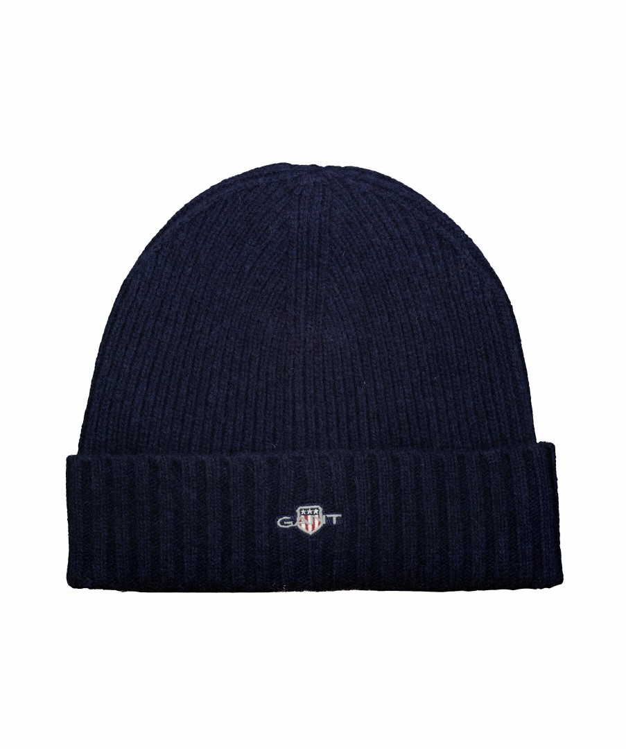 Man Gant Mossor | Unisex Shield Wool Beanie