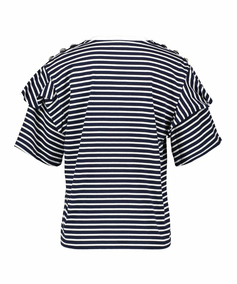 Kvinna Custommade T-Shirts | Martina Stripes