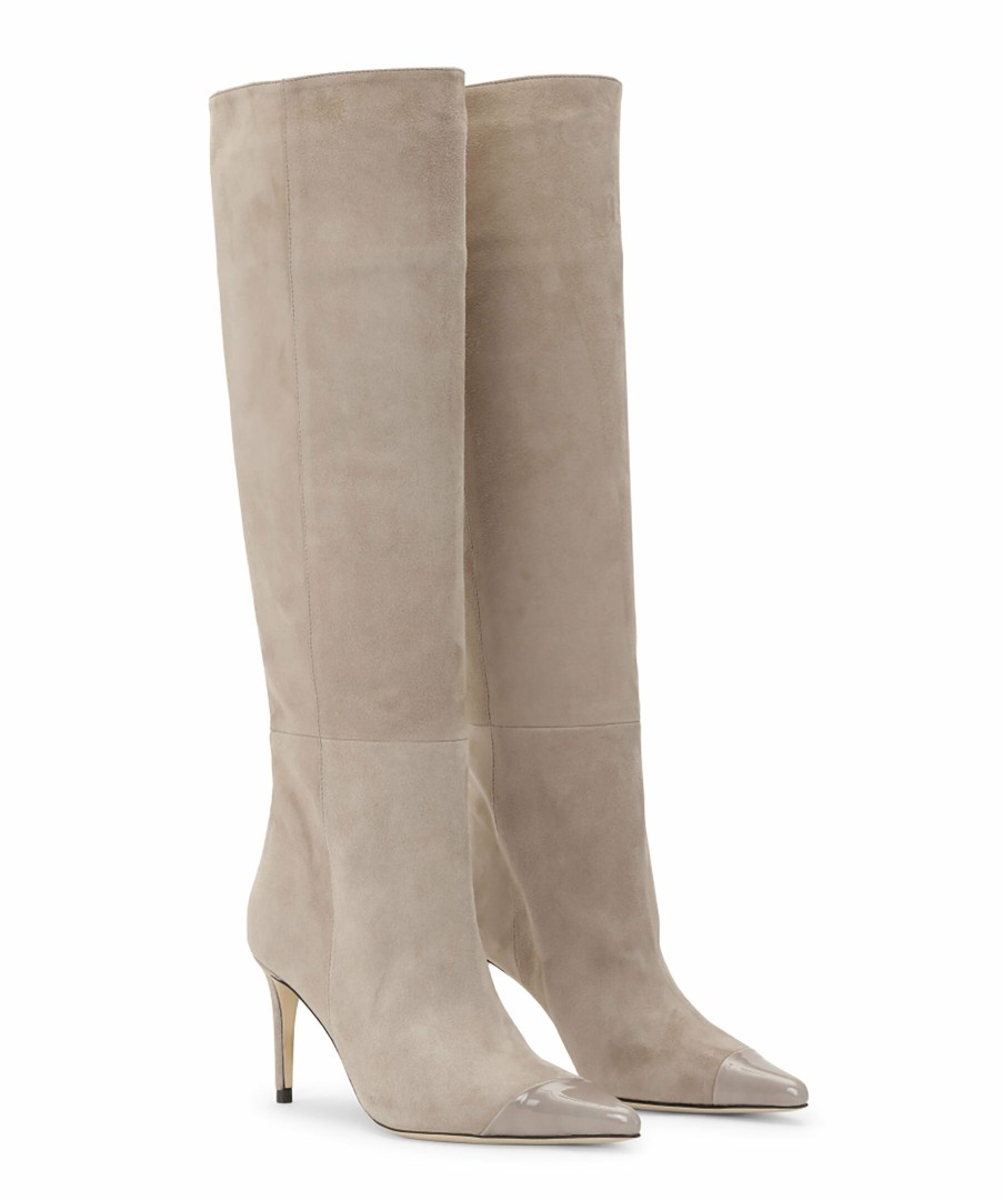 Kvinna Custommade Boots | Alia Suede Knee Boots