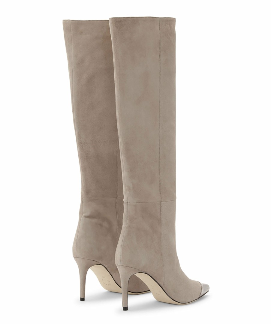 Kvinna Custommade Boots | Alia Suede Knee Boots