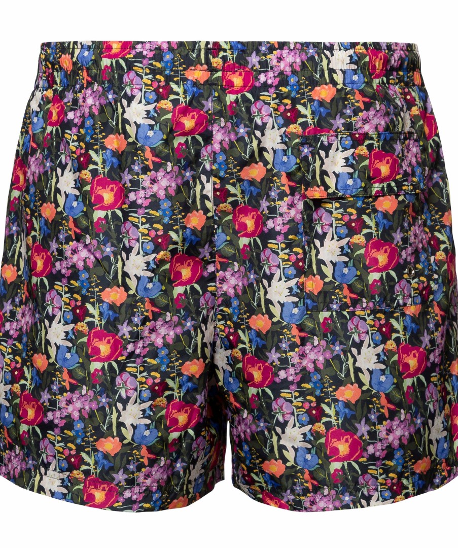 Man Eton Badshorts | Floral Print Swim Shorts