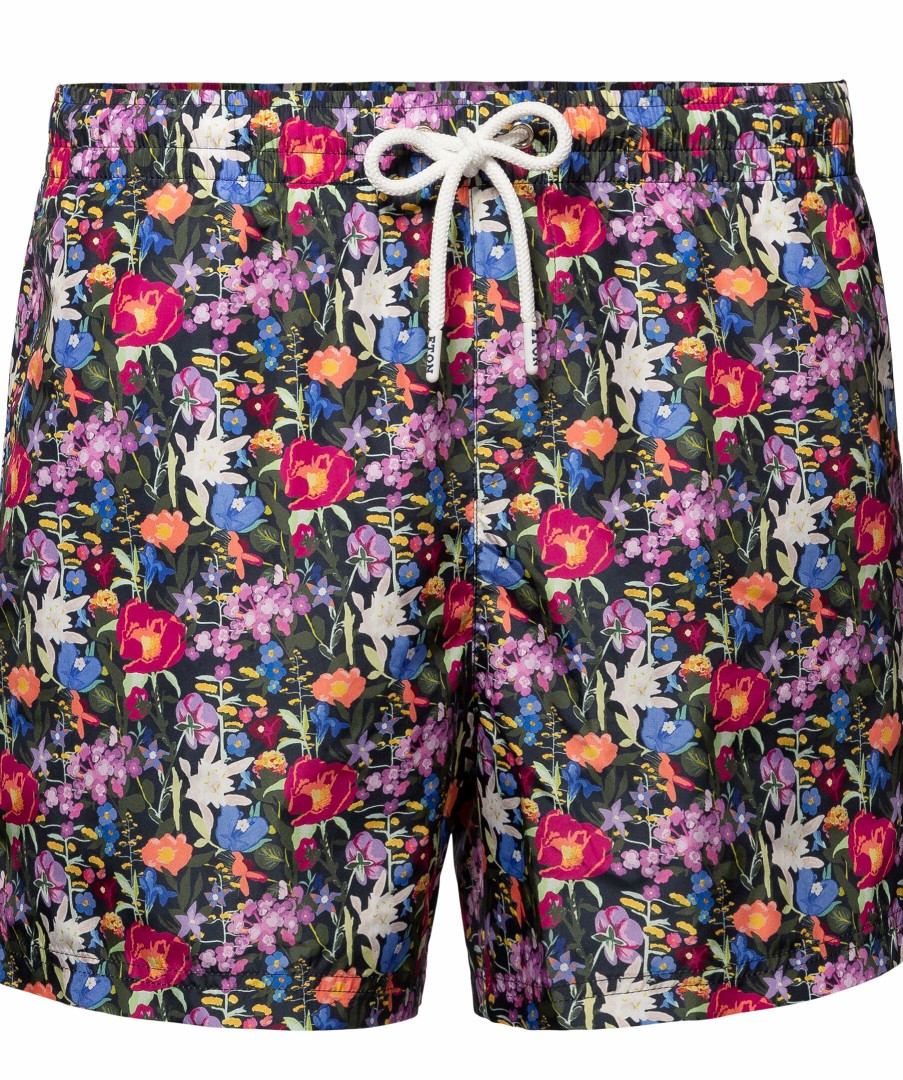 Man Eton Badshorts | Floral Print Swim Shorts