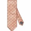 Man Eton Slipsar | Medallion Print Silk Tie