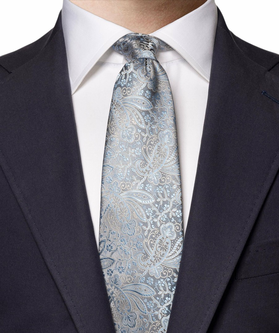 Man Eton Slipsar | Paisley Silk Tie