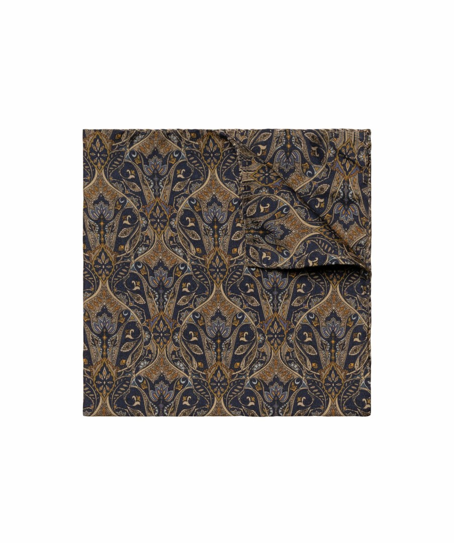 Man Eton Nasdukar | Floral Silk Pocket Square