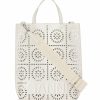 Kvinna Ganni Tote Bags | Banner Medium Perf Tote