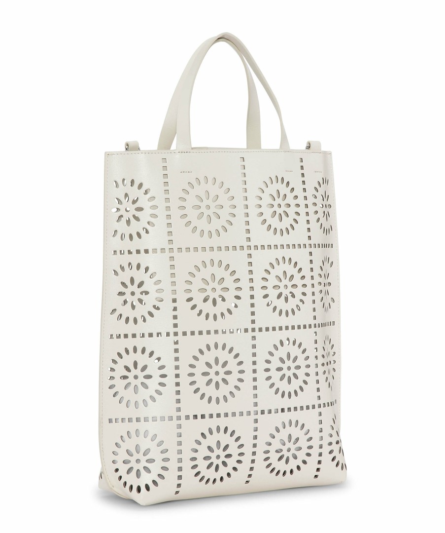 Kvinna Ganni Tote Bags | Banner Medium Perf Tote