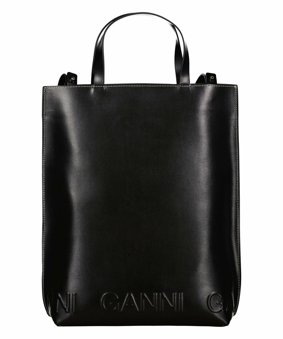 Kvinna Ganni Tote Bags | Banner Medium Tote