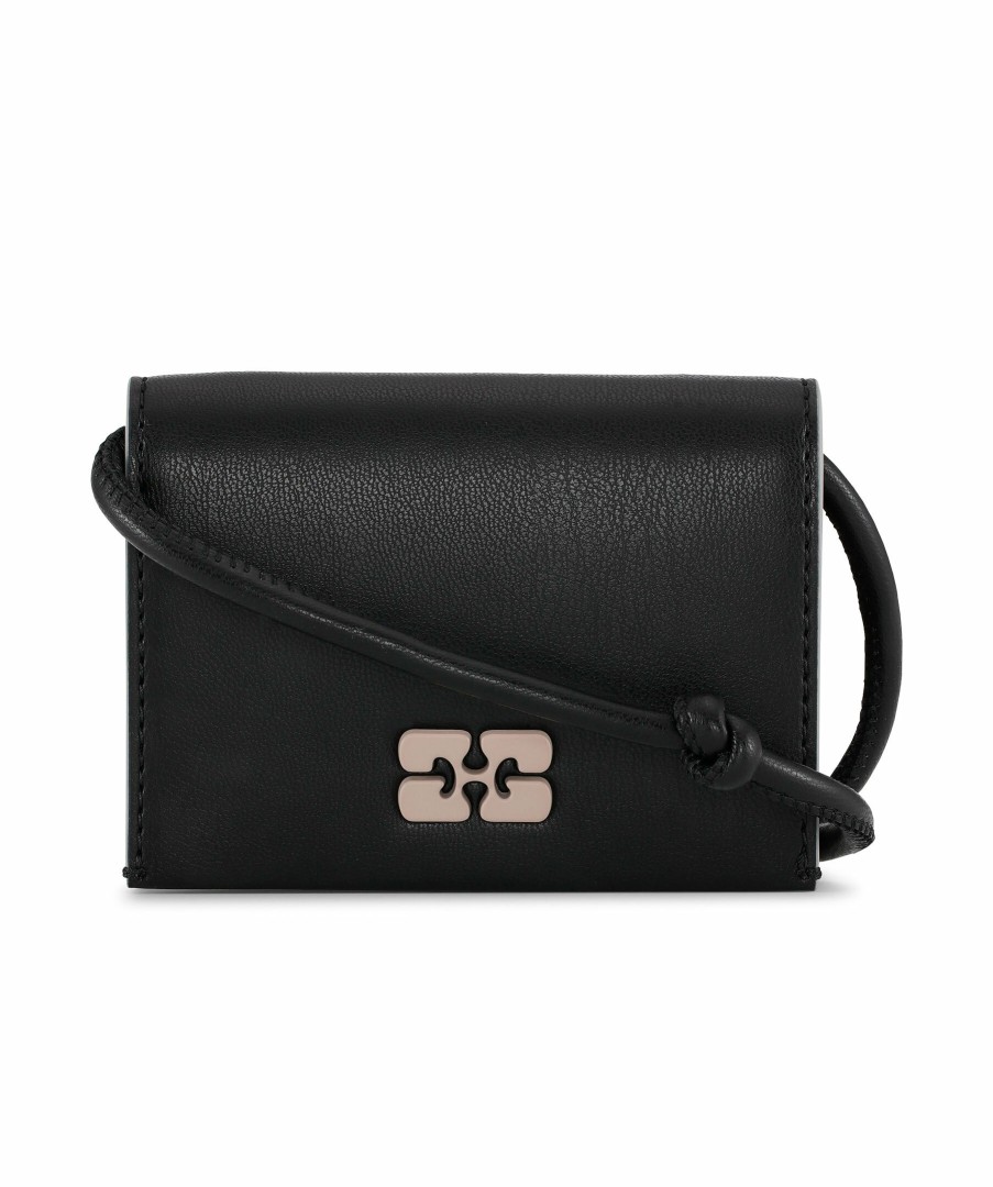 Kvinna Ganni Planbocker | Ganni Bou Wallet On Strap