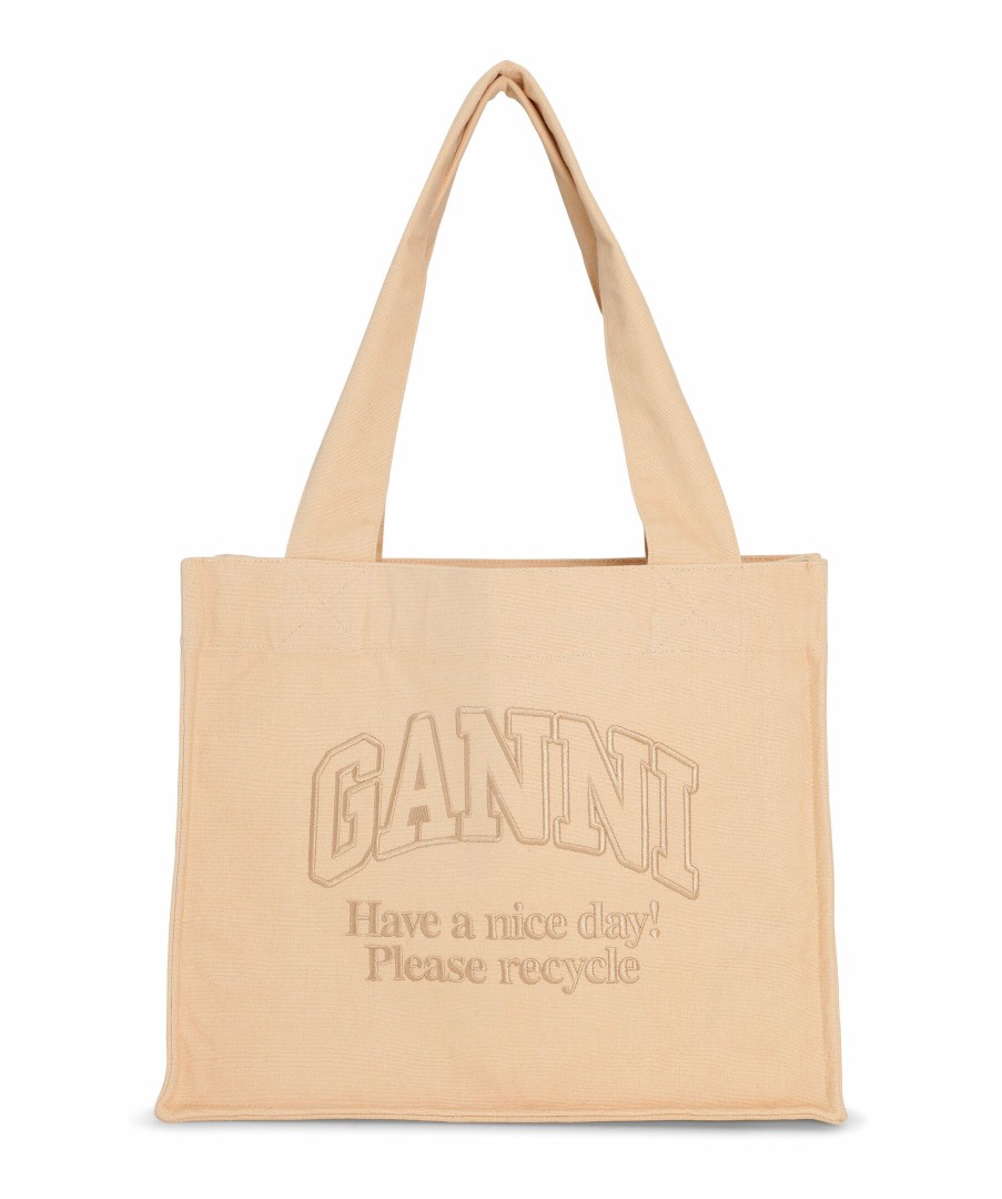 Kvinna Ganni Tote Bags | Large Easy Shopper