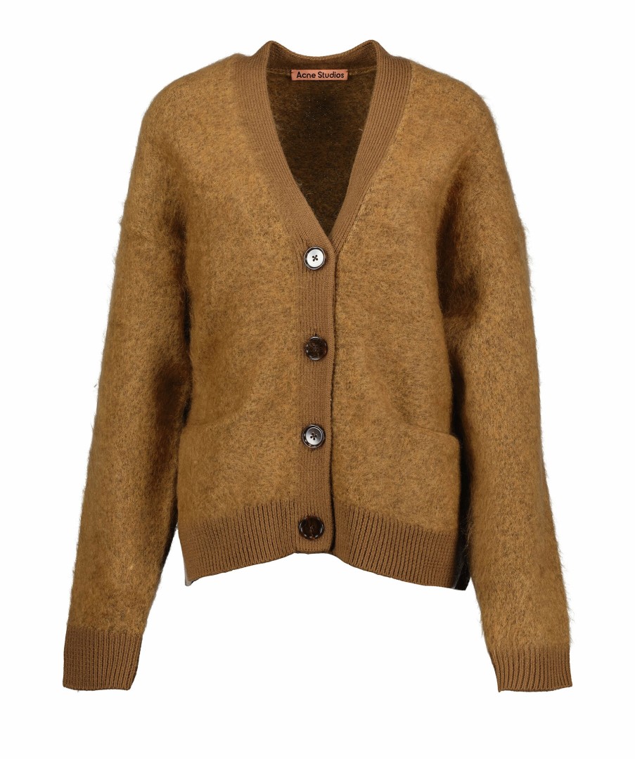 Kvinna Acne Studios Trojor & Hoodies | Rivers Mohair Cardigan