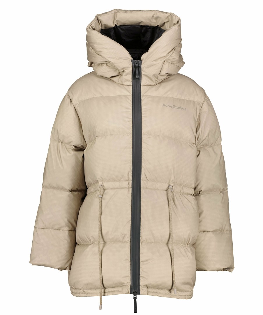 Kvinna Acne Studios Jackor | Orsa Ripstop Puffer