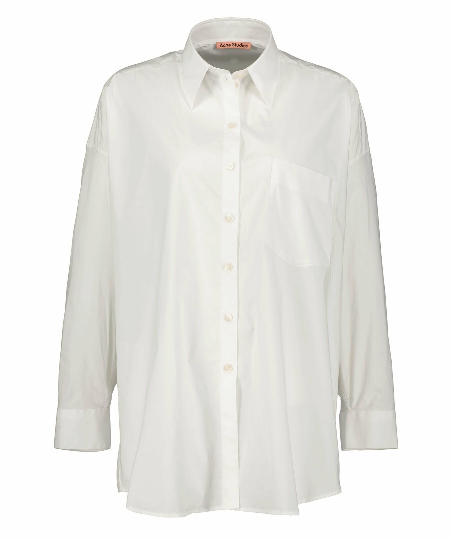 Kvinna Acne Studios Skjortor | Stally Poplin Shirt