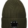 Man C.P Company Mossor | Merino Wool Beanie