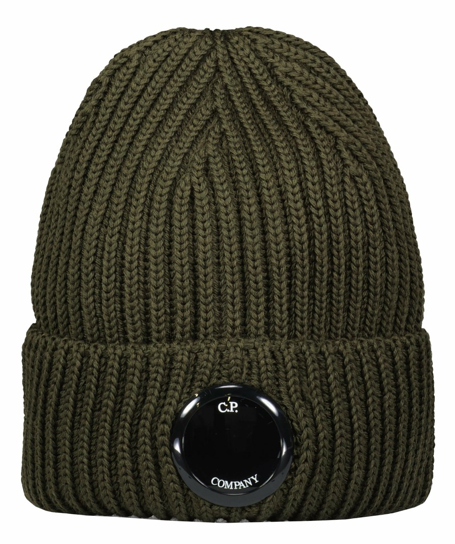 Man C.P Company Mossor | Merino Wool Beanie