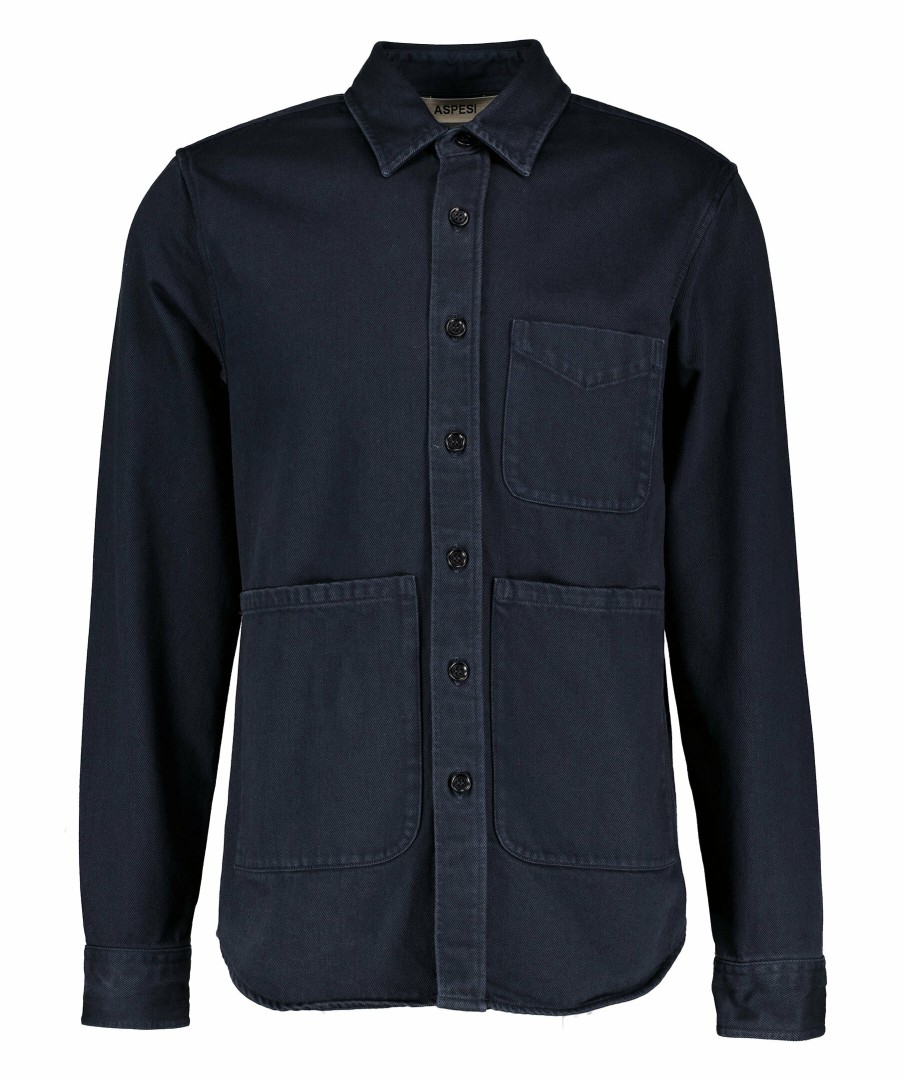 Man Aspesi Overshirts | Cotton Shirt