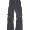 Kvinna Acne Studios Byxor | Potina Cotton Cargo Pant