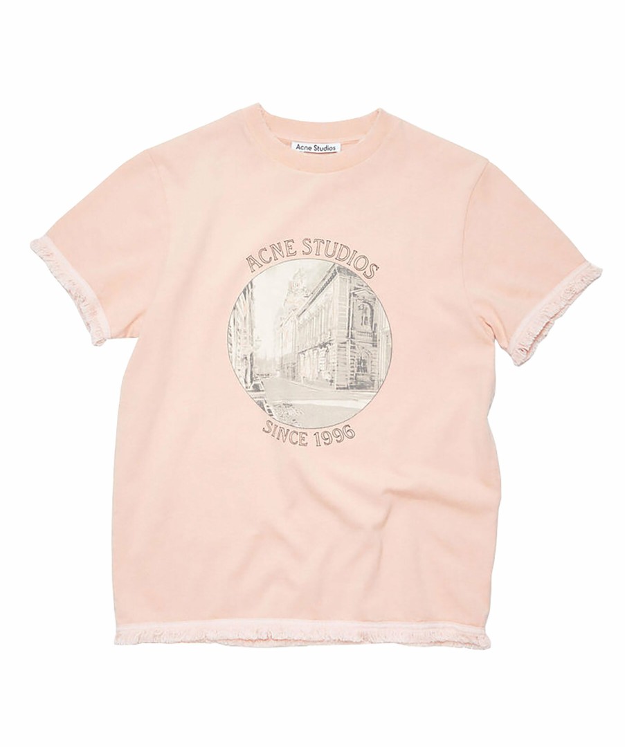 Kvinna Acne Studios T-Shirts | Ebar Broken Tee