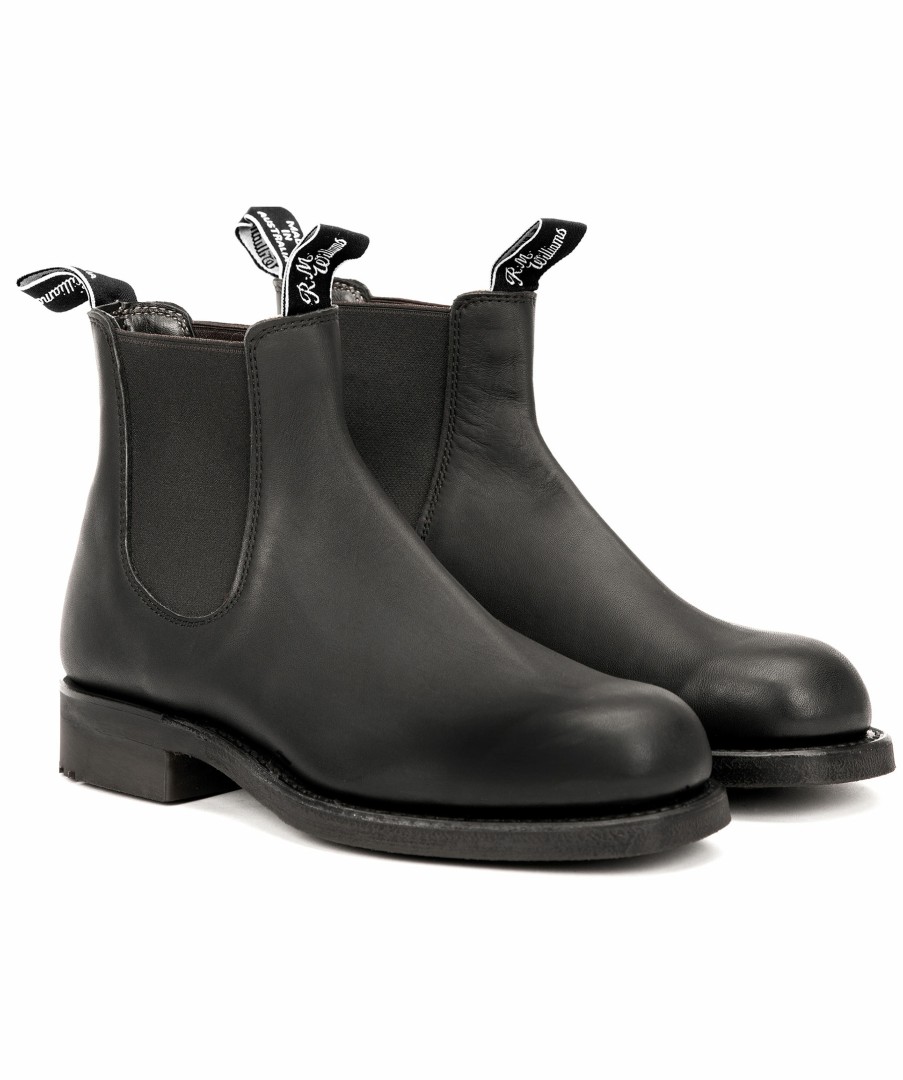 Man Rm Williams Chelsea Boots | Gardener Greasy Kip