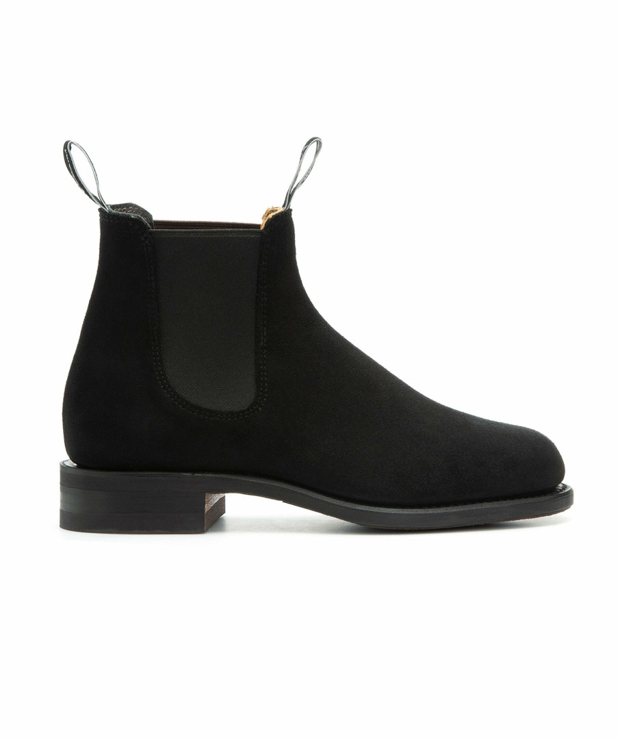 Kvinna Rm Williams Boots | Wentworth Suede Black