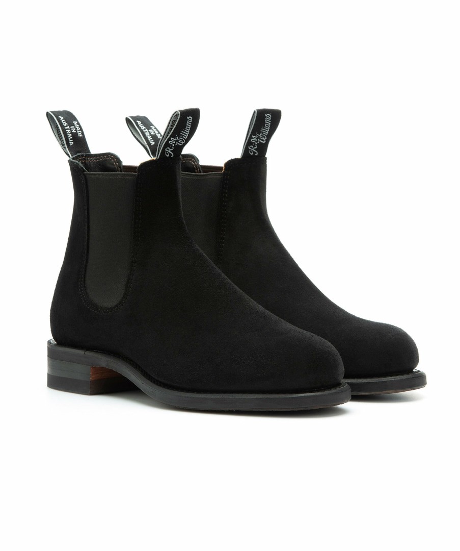 Kvinna Rm Williams Boots | Wentworth Suede Black