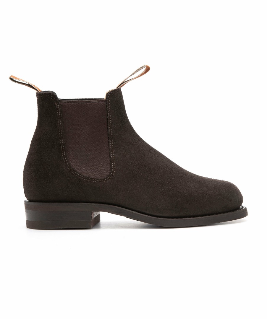 Kvinna Rm Williams Boots | Wentworth Suede Choclate