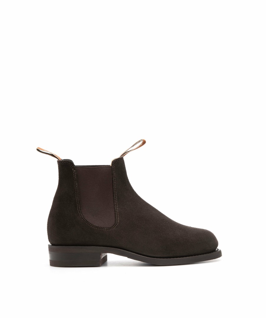 Kvinna Rm Williams Boots | Wentworth Suede Choclate