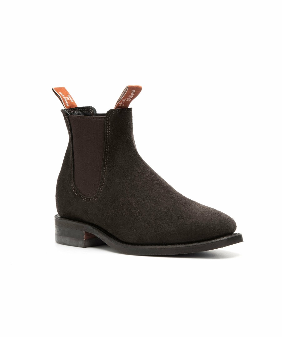 Man Rm Williams Chelsea Boots | Blaxland Suede