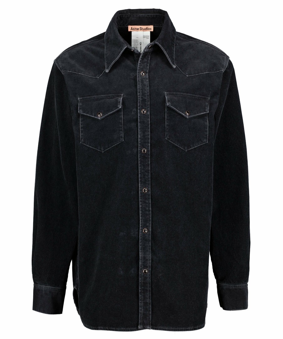 Man Acne Studios Skjortor | Karty Overshirt Cord