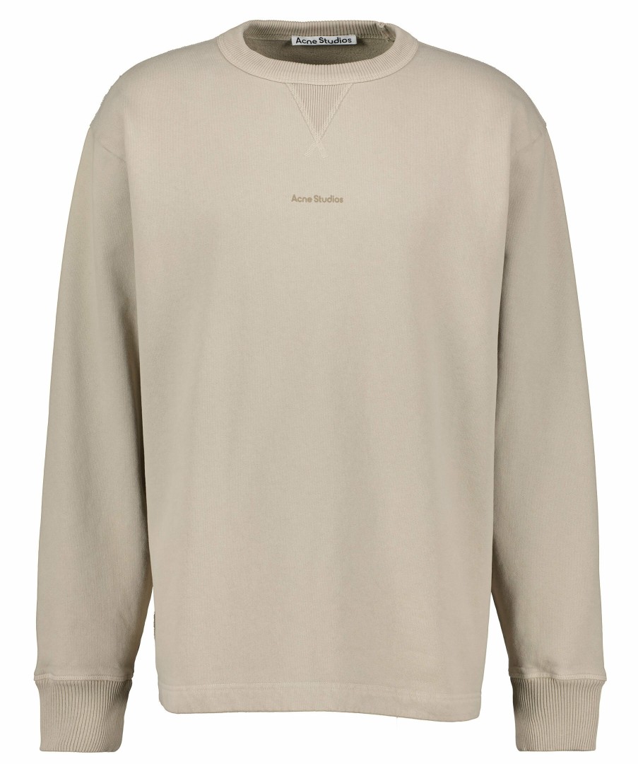 Man Acne Studios Trojor & Hoodies | Logo Sweatshirt