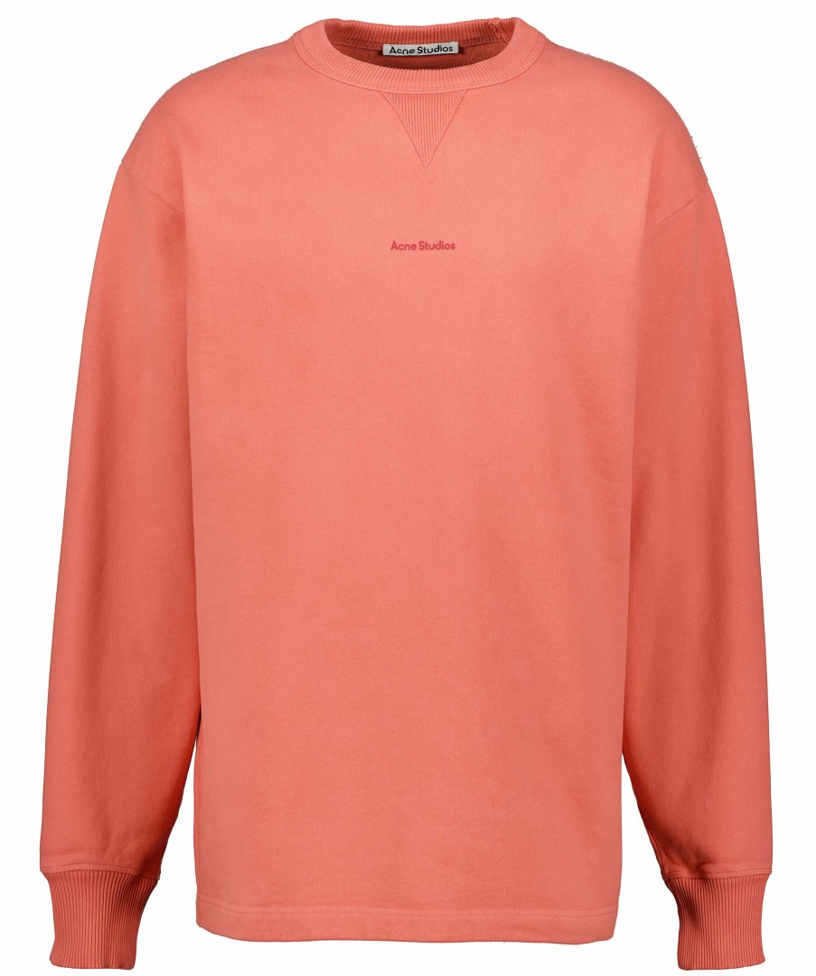 Man Acne Studios Trojor & Hoodies | Logo Sweatshirt