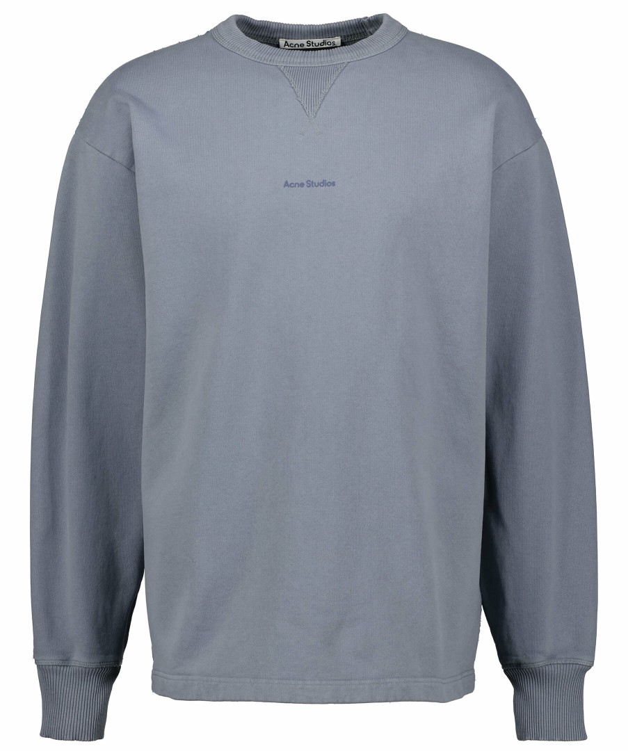 Man Acne Studios Trojor & Hoodies | Logo Sweatshirt