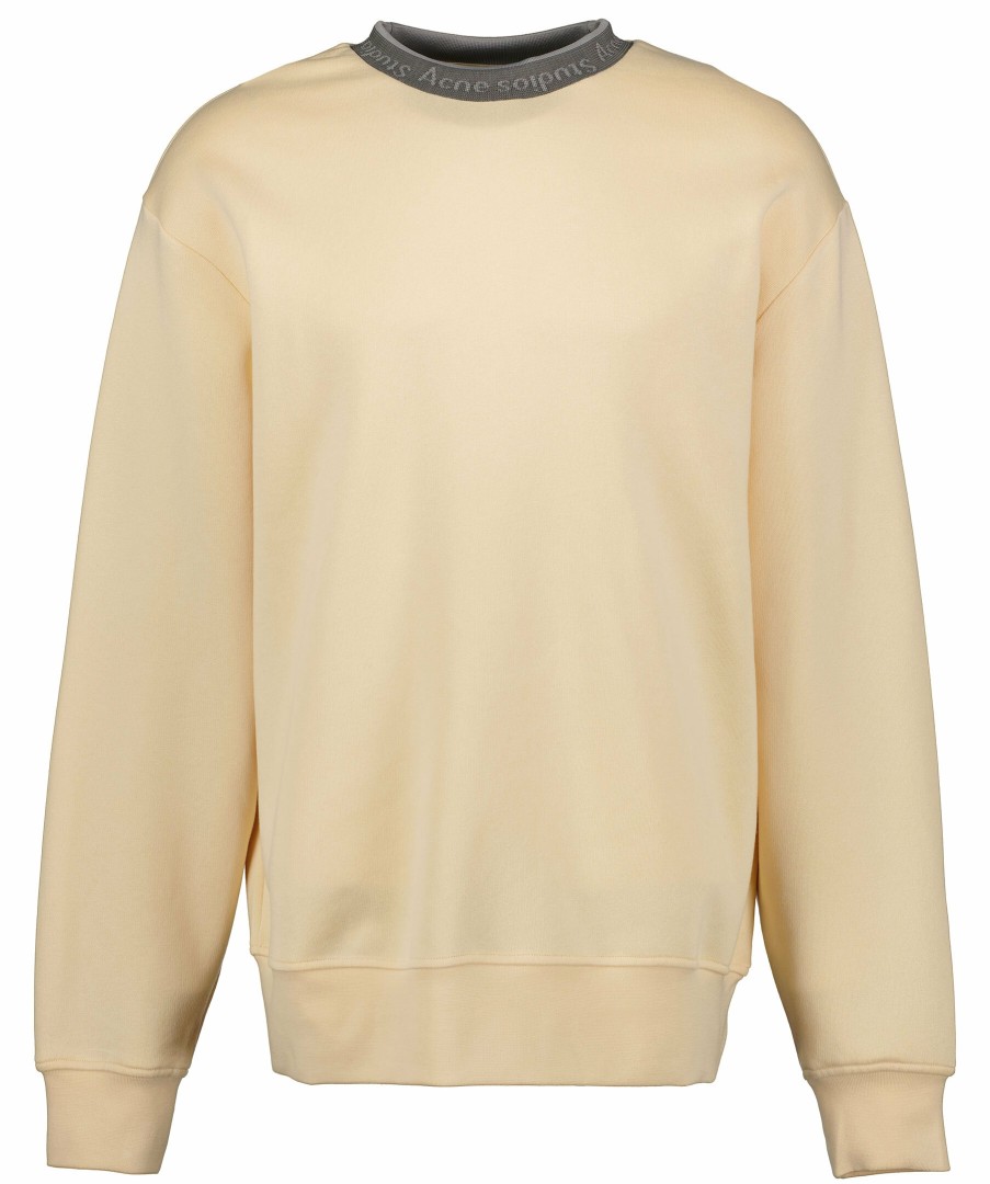 Man Acne Studios Trojor & Hoodies | Contrast Sweatshirt