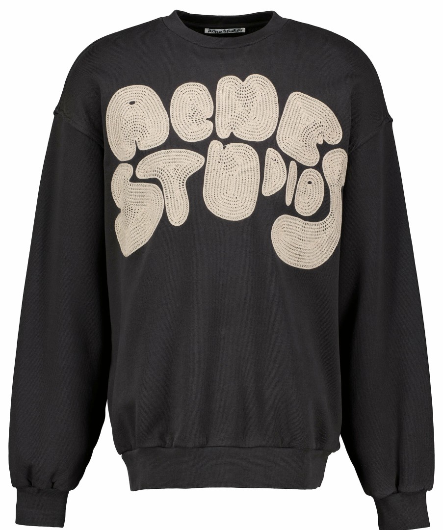 Man Acne Studios Trojor & Hoodies | Fyre Bubble Logo