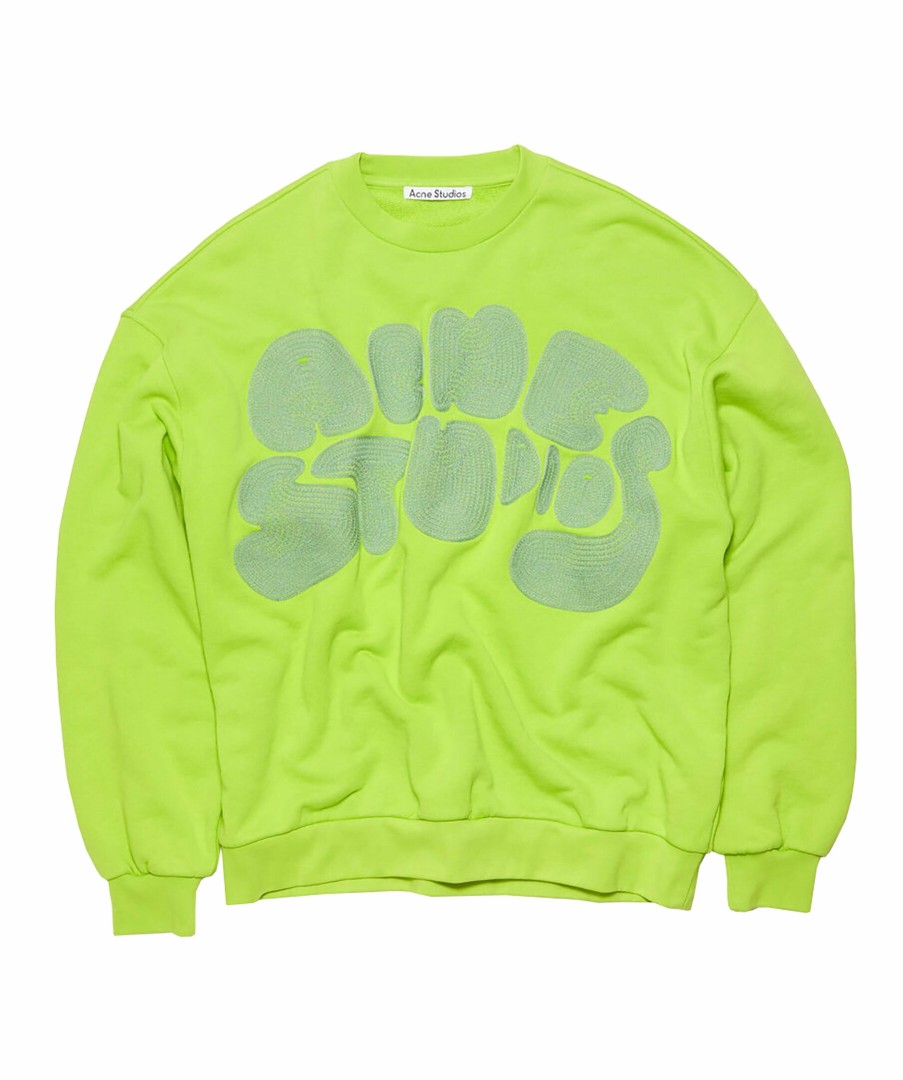 Man Acne Studios Trojor & Hoodies | Fyre Bubble Logo