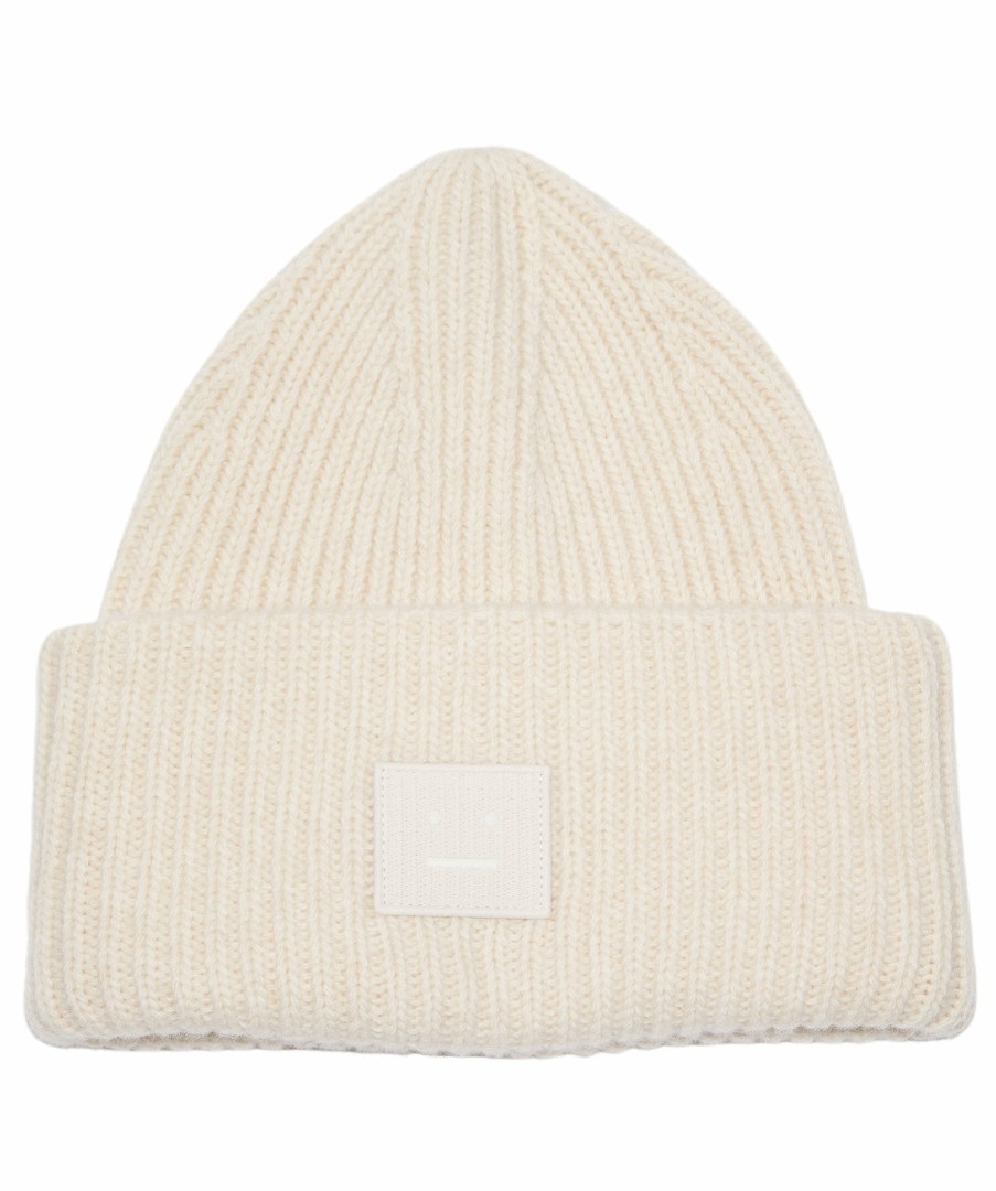 Kvinna Acne Studios Mossor | Pansy Face Beanie