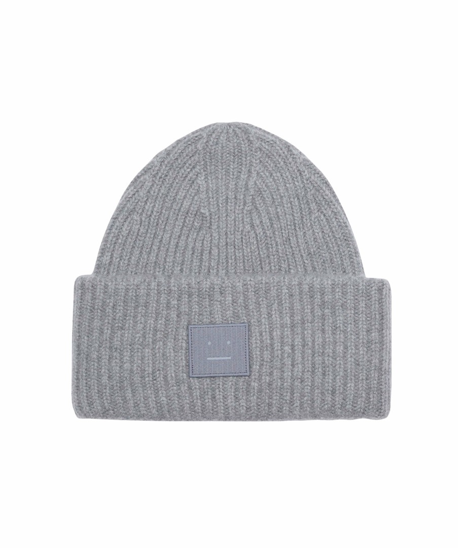 Kvinna Acne Studios Mossor | Pansy Face Beanie