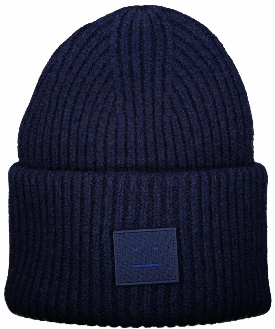 Kvinna Acne Studios Mossor | Pansy Face Beanie