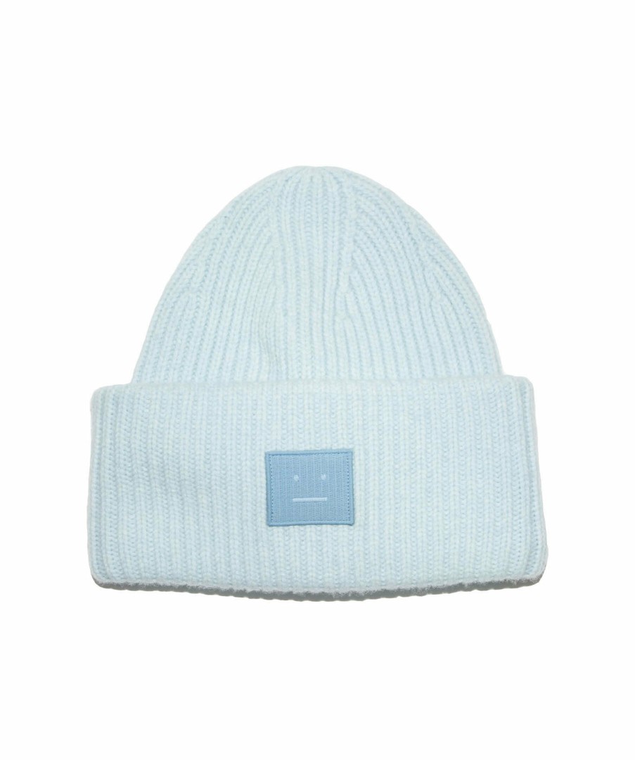 Kvinna Acne Studios Mossor | Pansy Face Beanie