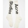 Kvinna Acne Studios Underklader | Long Logo Rib Sock