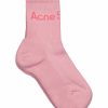 Kvinna Acne Studios Underklader | Short Rib Logo Sock