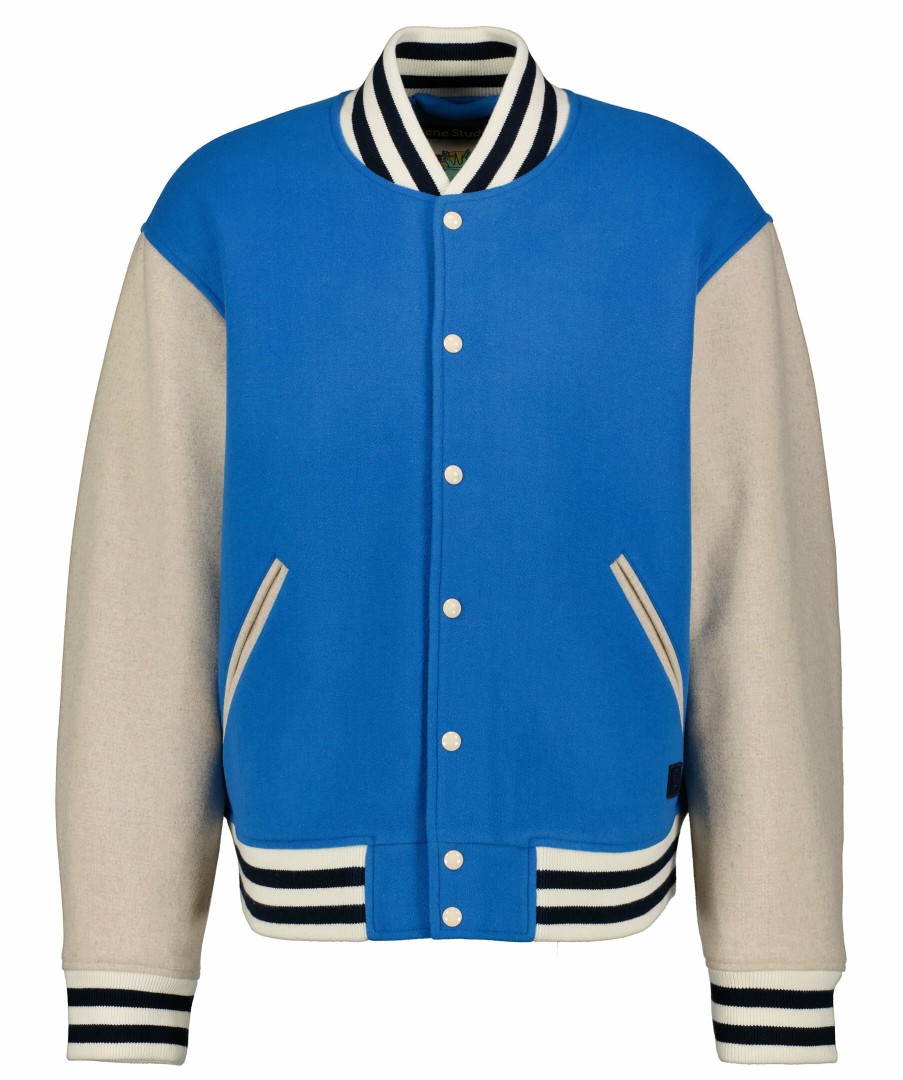 Kvinna Acne Studios Jackor | Ovan Varsity Padded