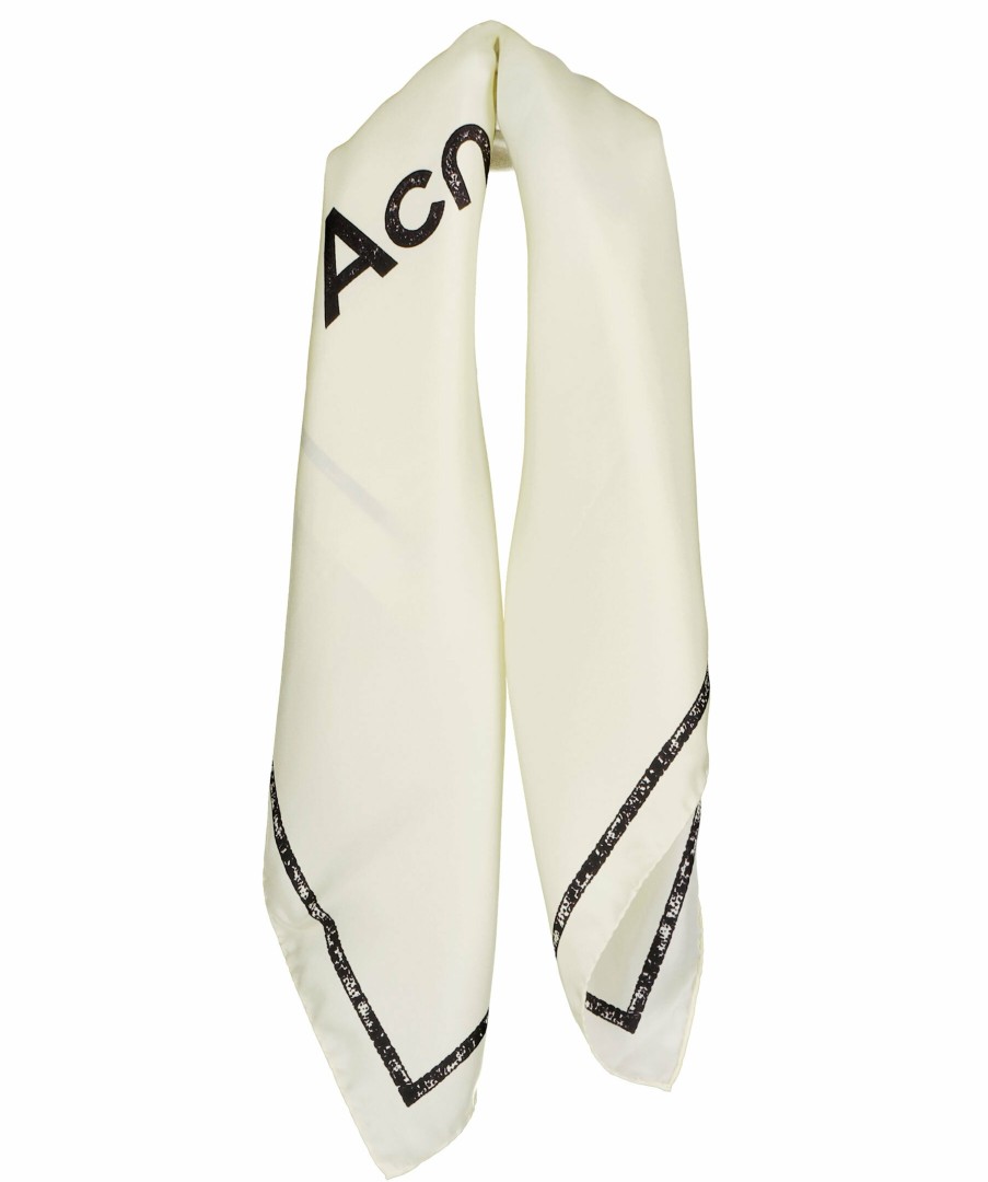 Kvinna Acne Studios Halsdukar & Scarves | Verona Logo Scarf