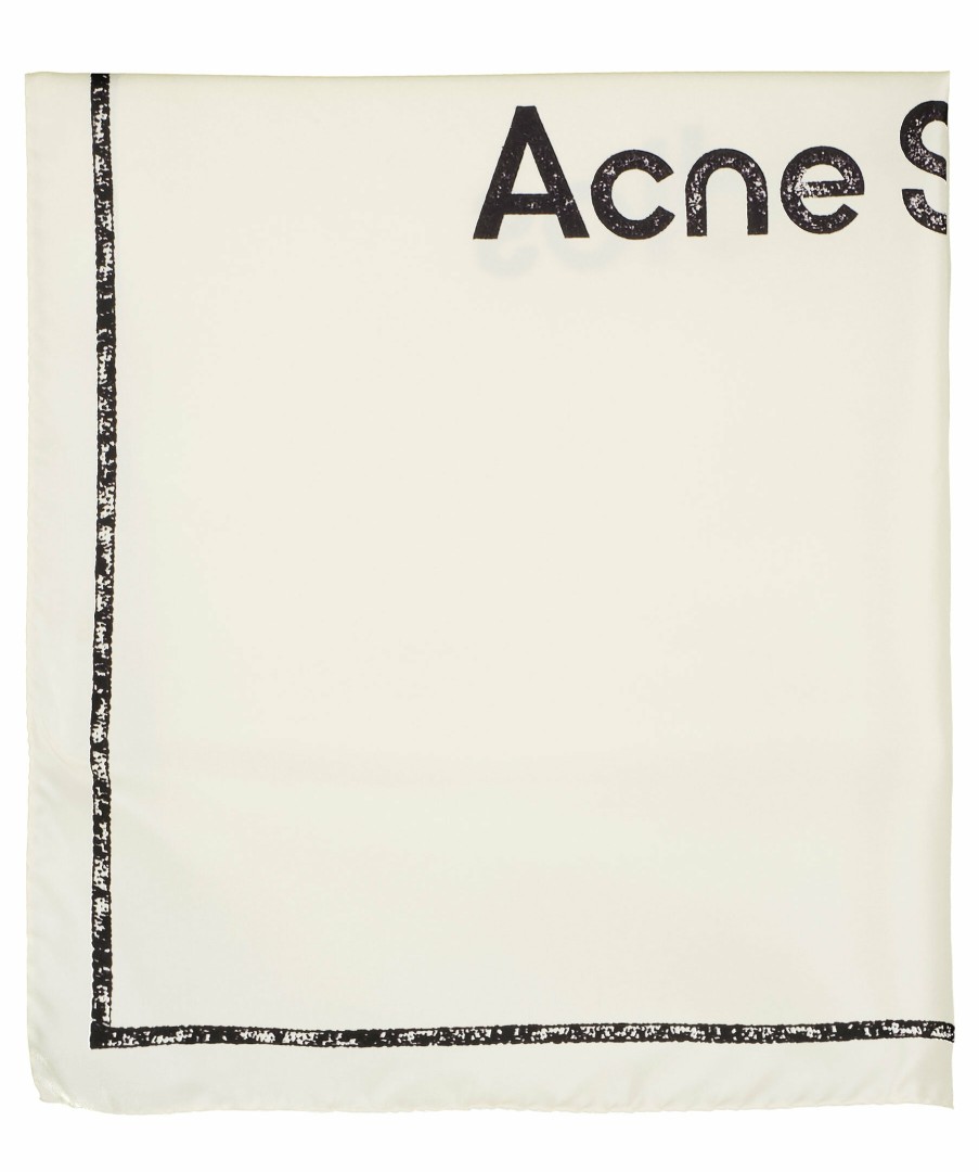 Kvinna Acne Studios Halsdukar & Scarves | Verona Logo Scarf