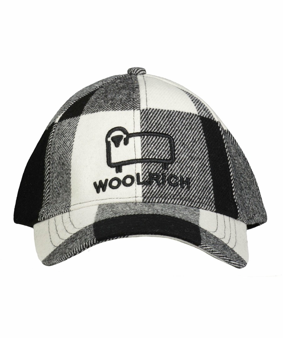 Kvinna Woolrich Kepsar | Check Baseball Cap