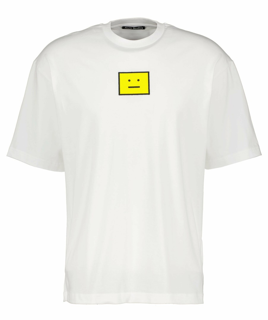 Man Acne Studios T-Shirts | Center Face Tee