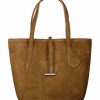 Kvinna Little Liffner Tote Bags | Sprout Suede S Tote Mini