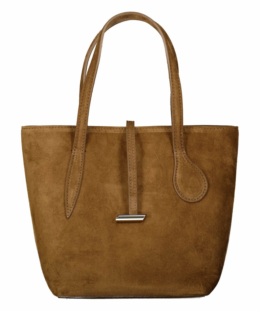 Kvinna Little Liffner Tote Bags | Sprout Suede S Tote Mini